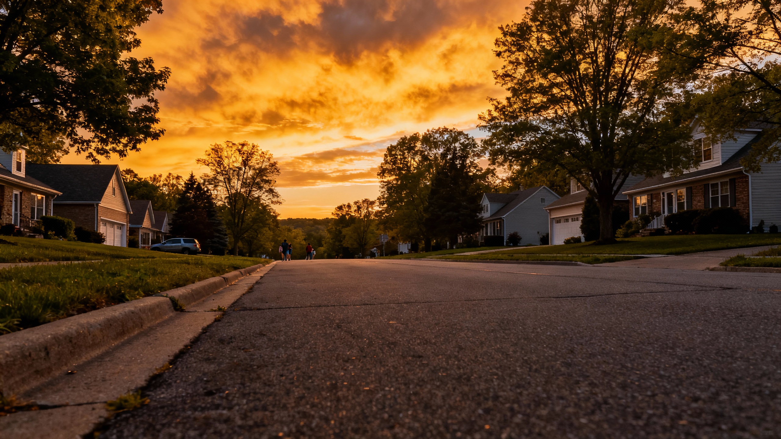 Mayfield Heights Ohio residential street