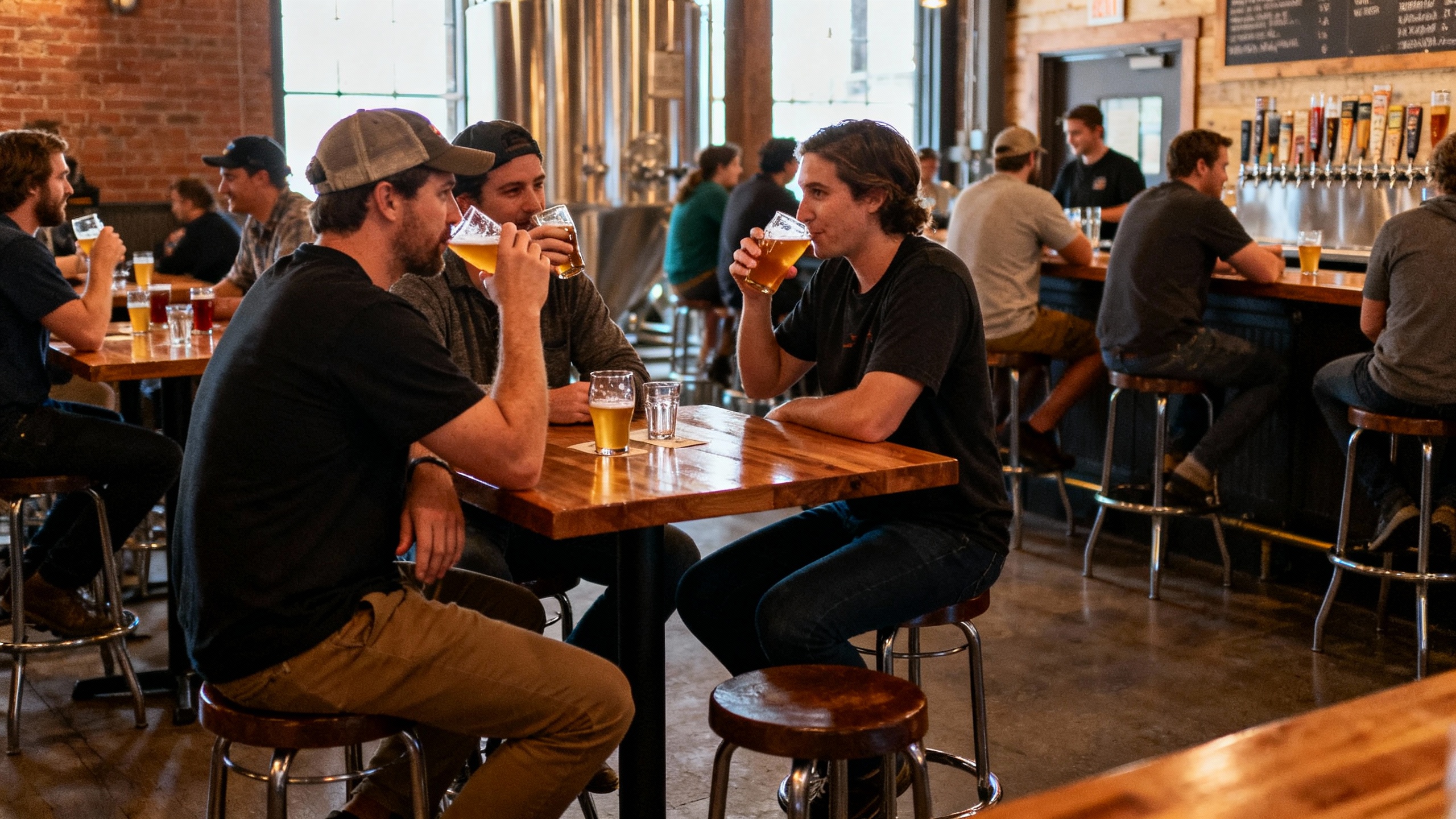 brewery taproom craft beer tasting