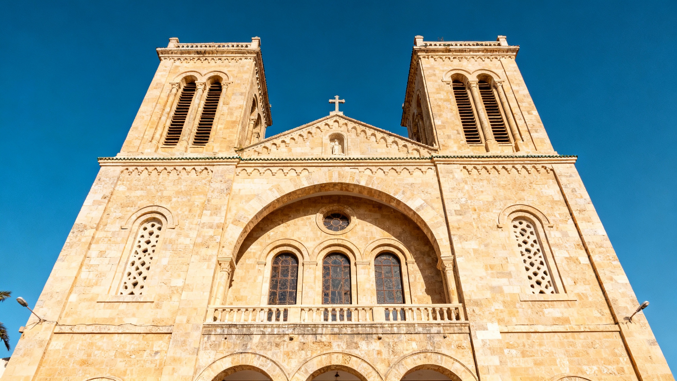 Oujda, Morocco Sacred Heart Cathedral exterior day