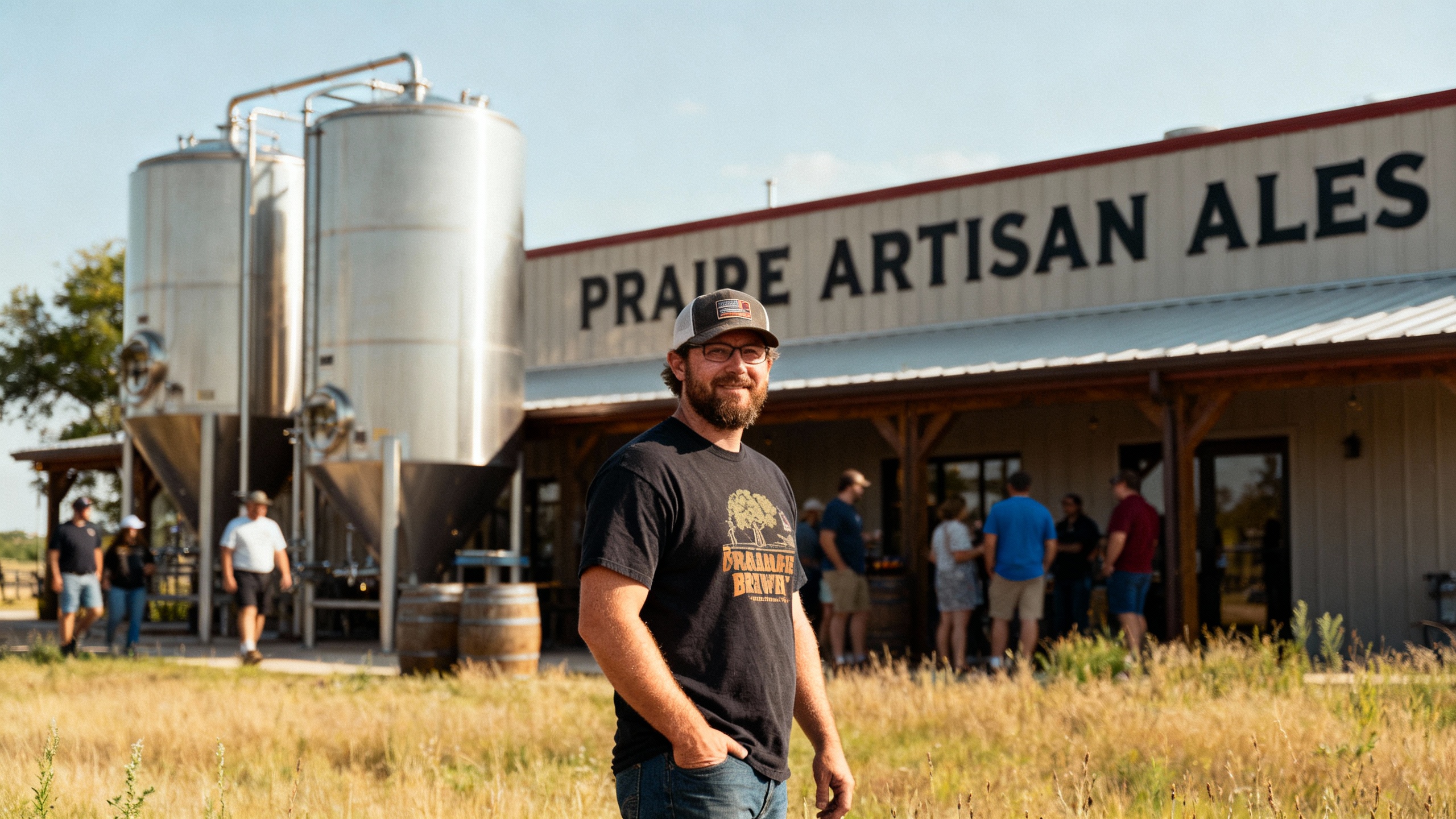 Tulsa, Oklahoma Prairie Artisan Ales brewery exterior