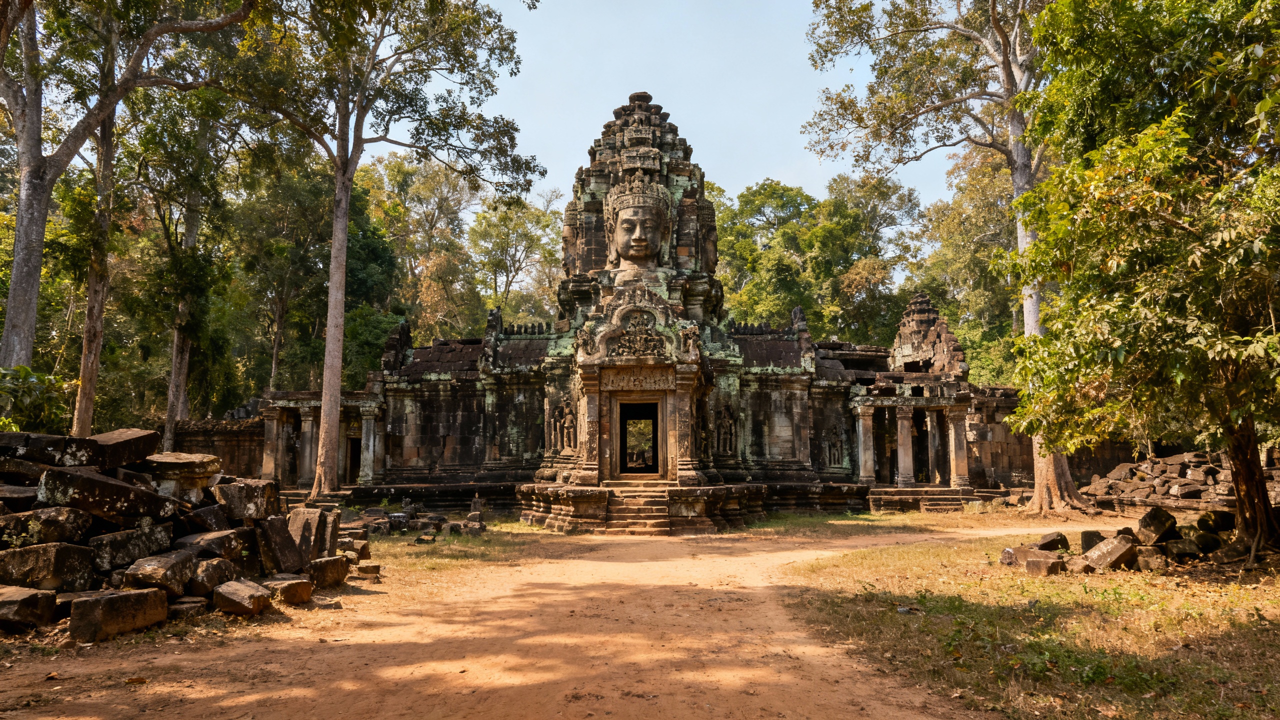 Banteay Chhmar Cambodia remote temple ruins