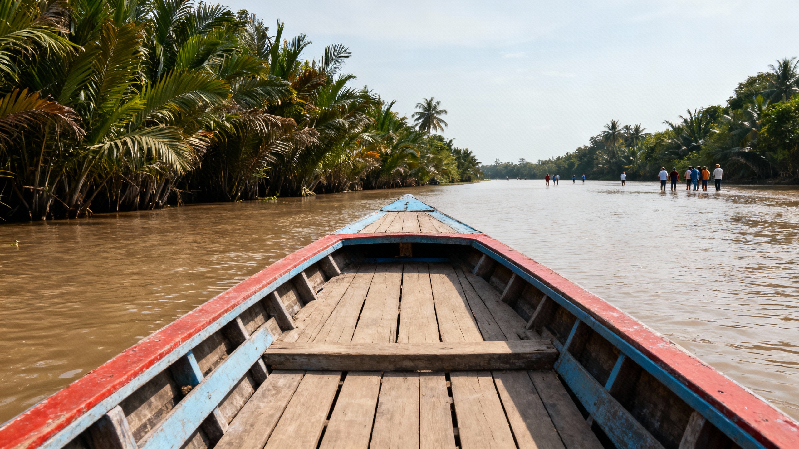 Mekong Delta Vietnam tourist boat