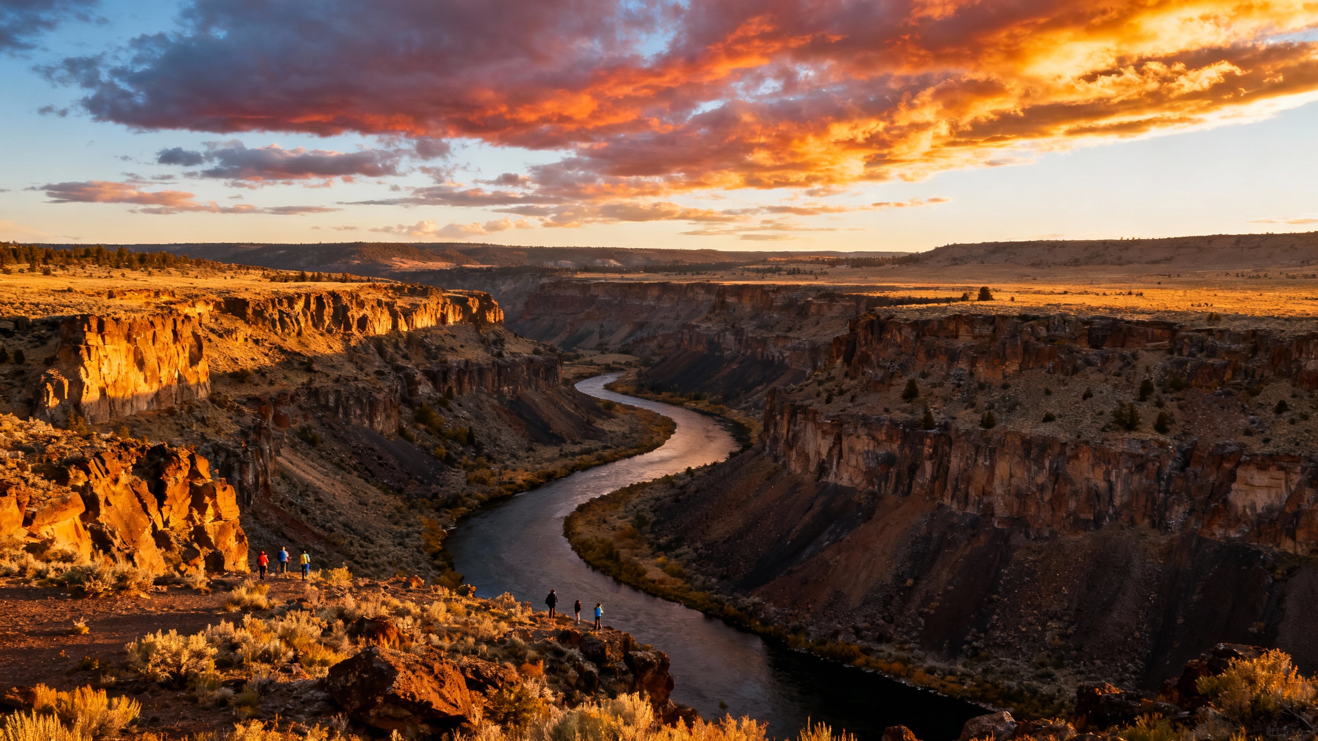 Bend Oregon Deschutes River canyon