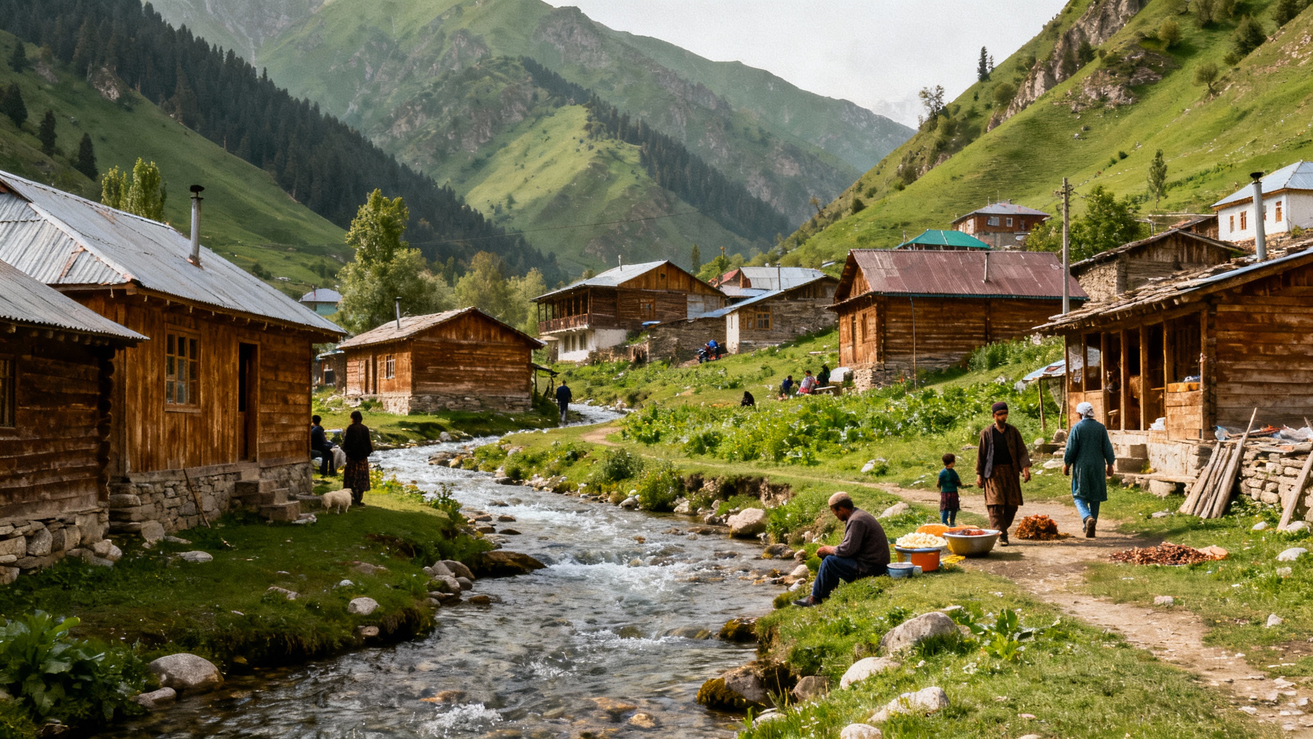 Gurez Valley, Kashmir mountain village