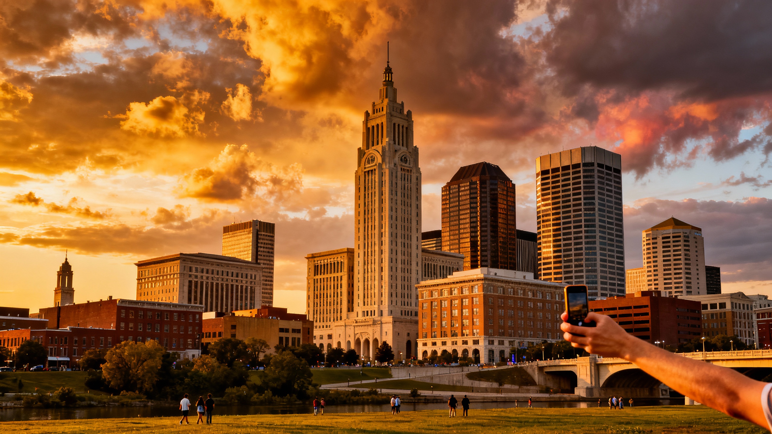 Columbus Ohio skyline