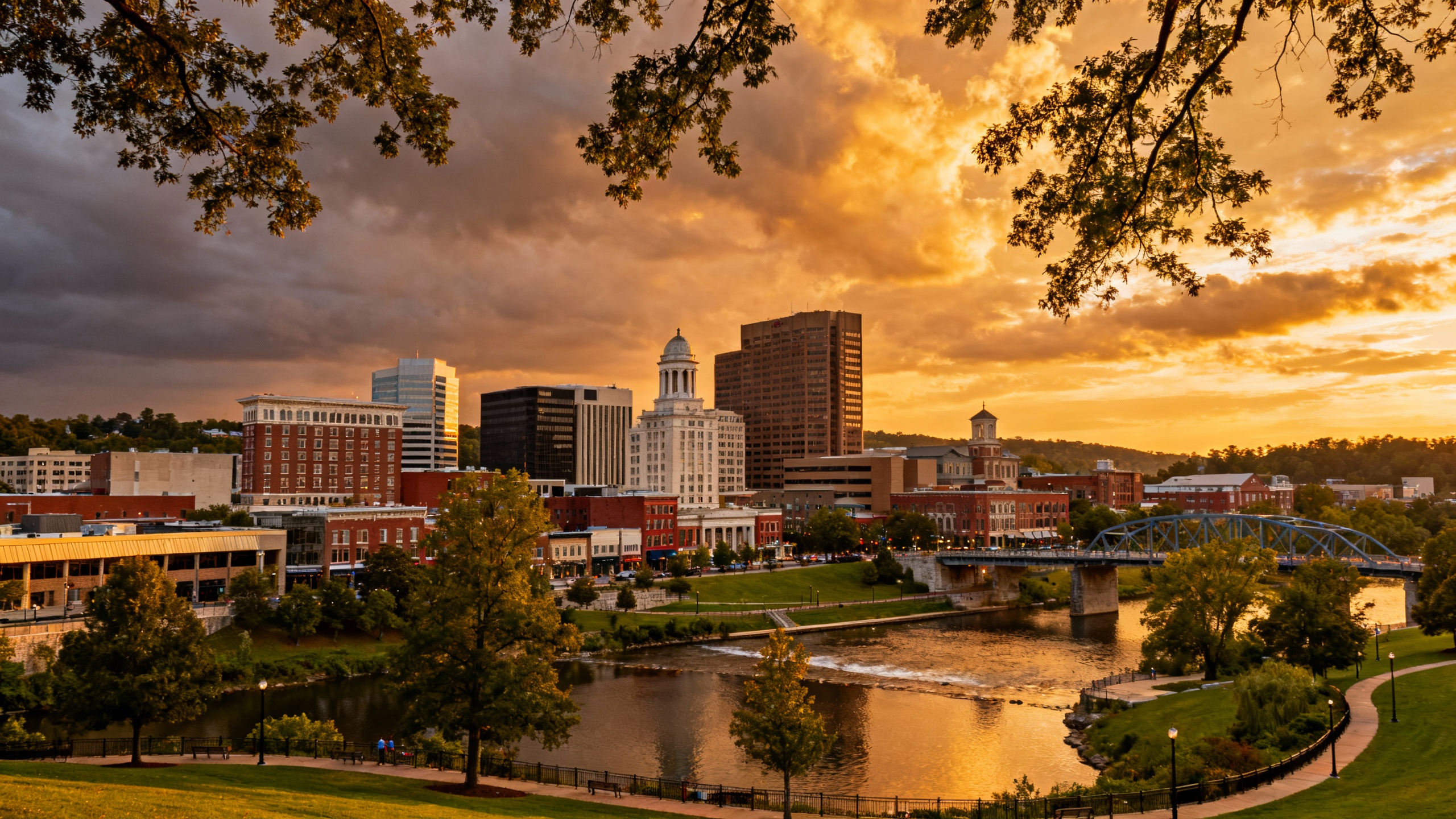 Greenville, South Carolina charming Main Street
