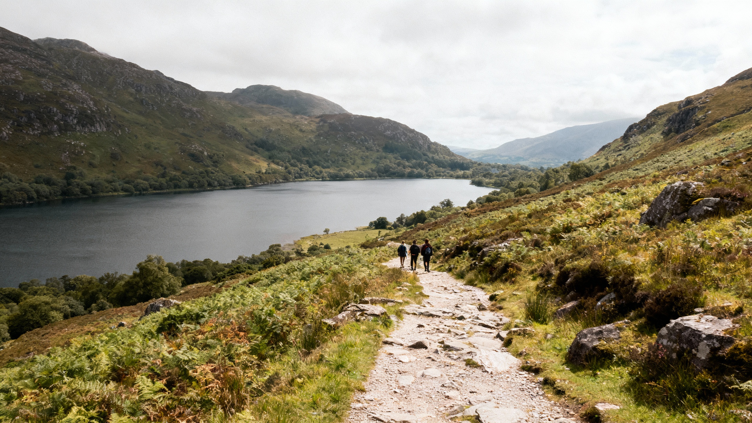 Killarney, Ireland mountains lakes hiking trails