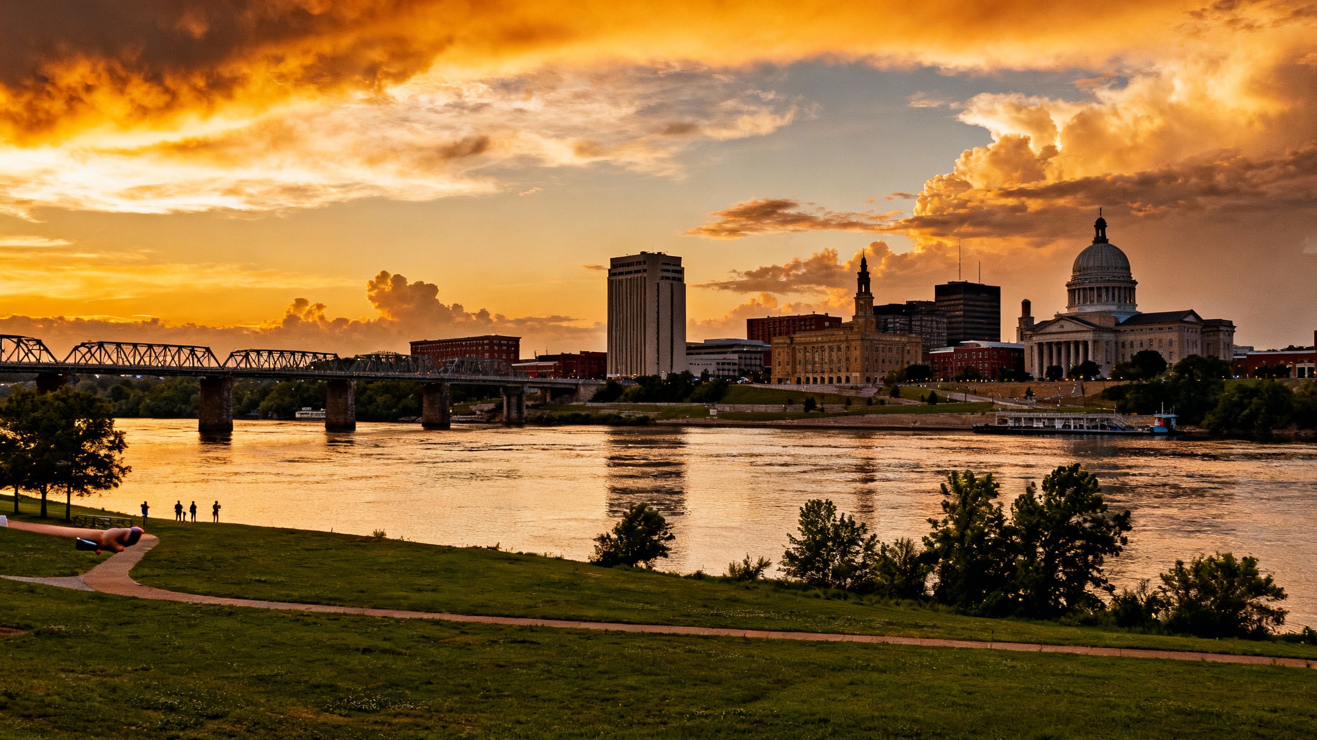 Little Rock Arkansas riverfront