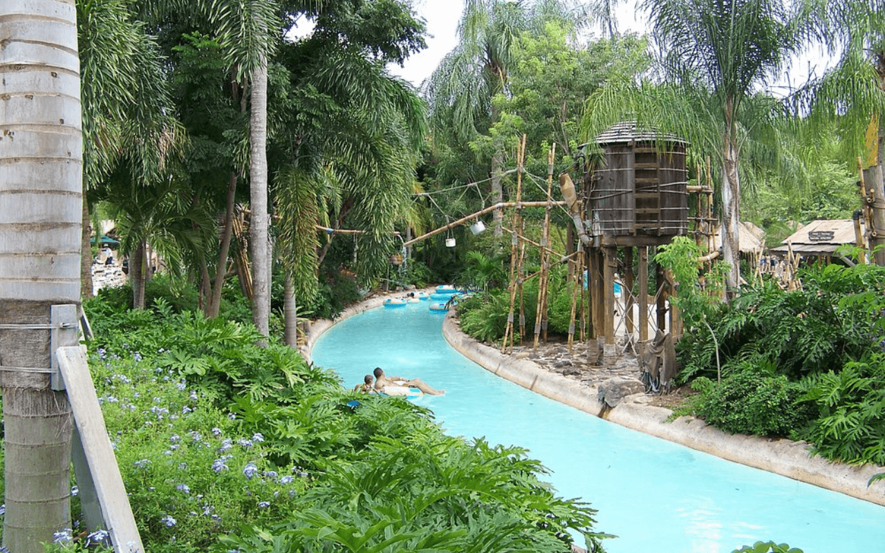 Disney World’s Blizzard Beach and Typhoon Lagoon Water Parks in Orlando, Florida