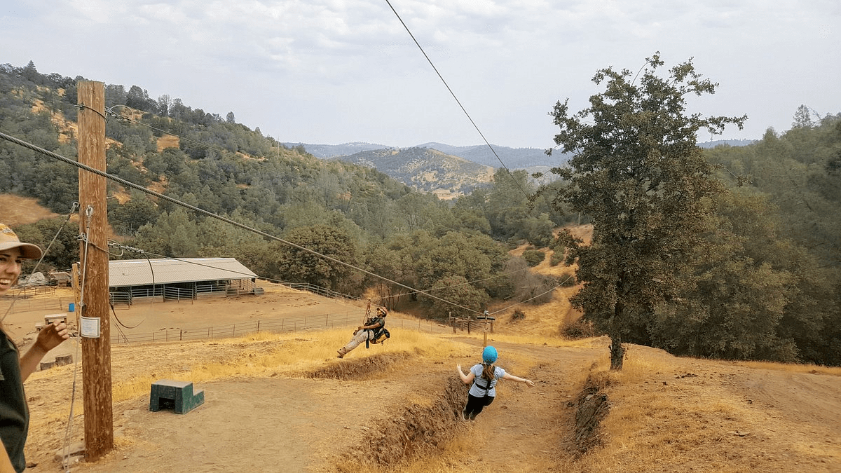 Yosemite National Park Zip Line in California, USA