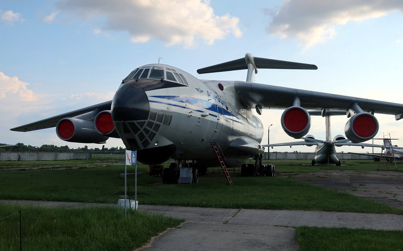 Oleg Antonov Aviation Museum in Kyiv, Ukraine