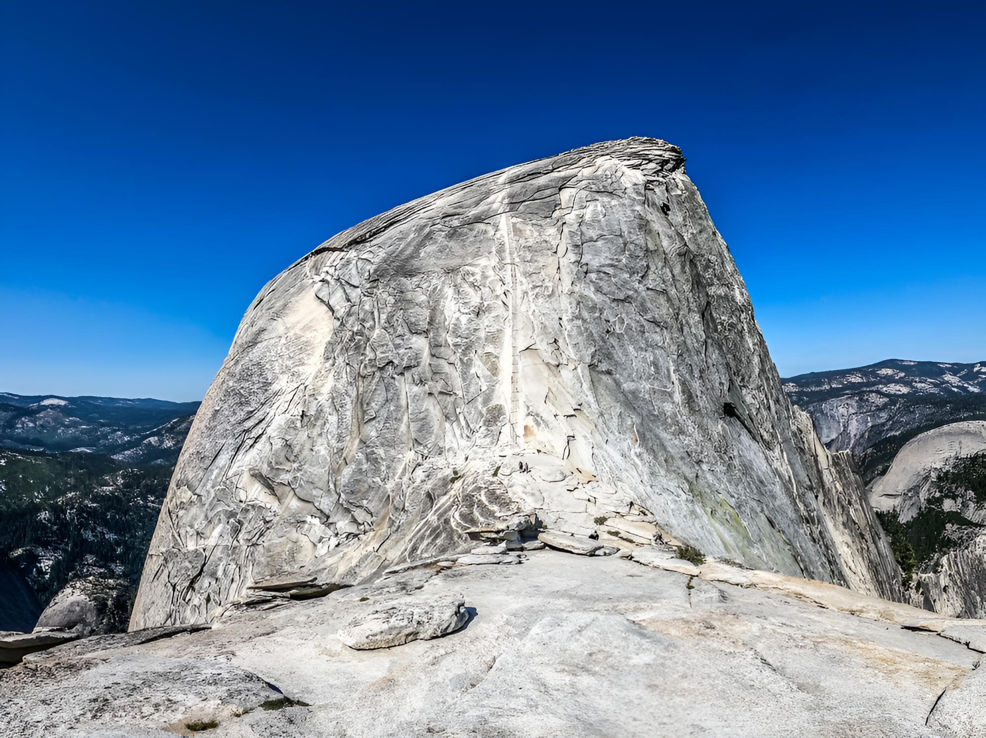 Half Dome Hike in Yosemite National Park, California