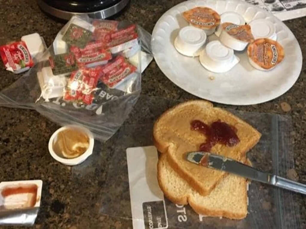 Pack Leftover Breakfast for Your Journey