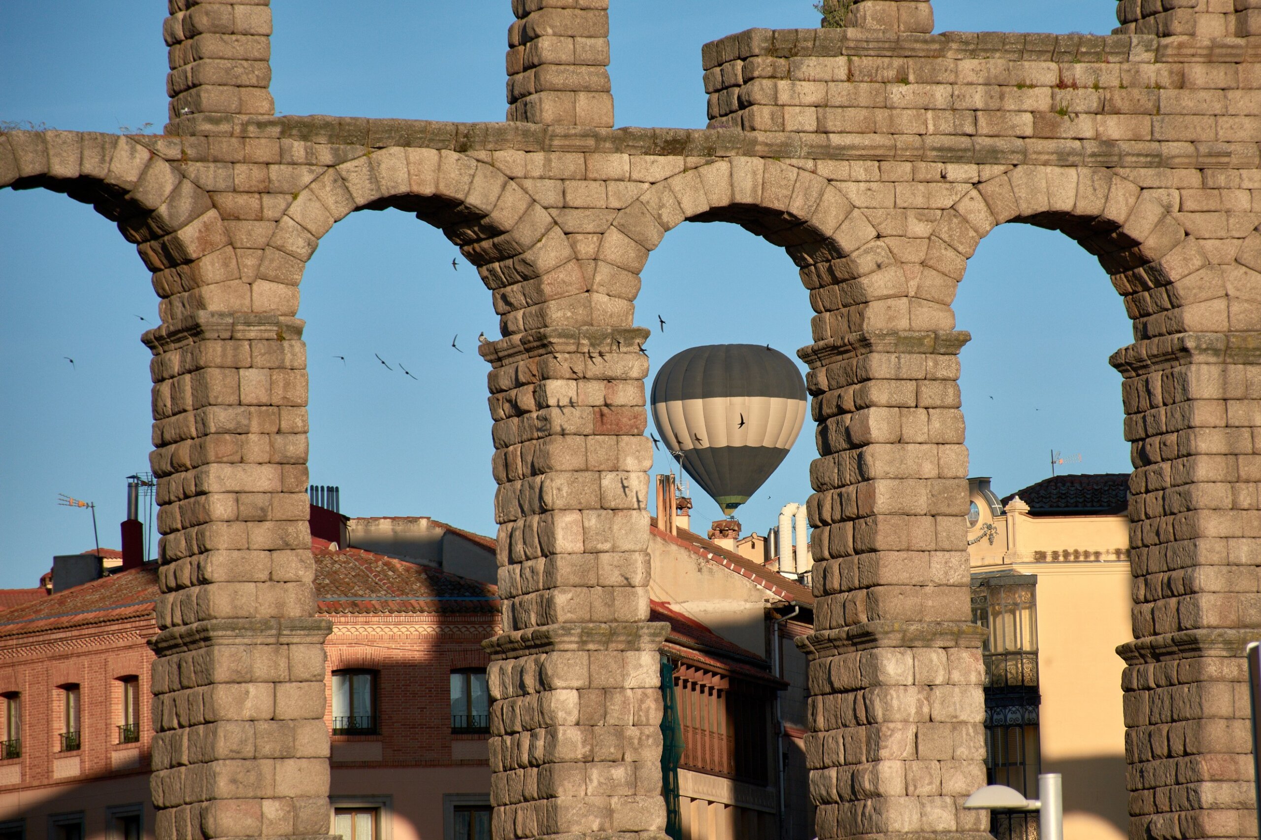 Soar Above Segovia in a Hot Air Balloon Close to Madrid