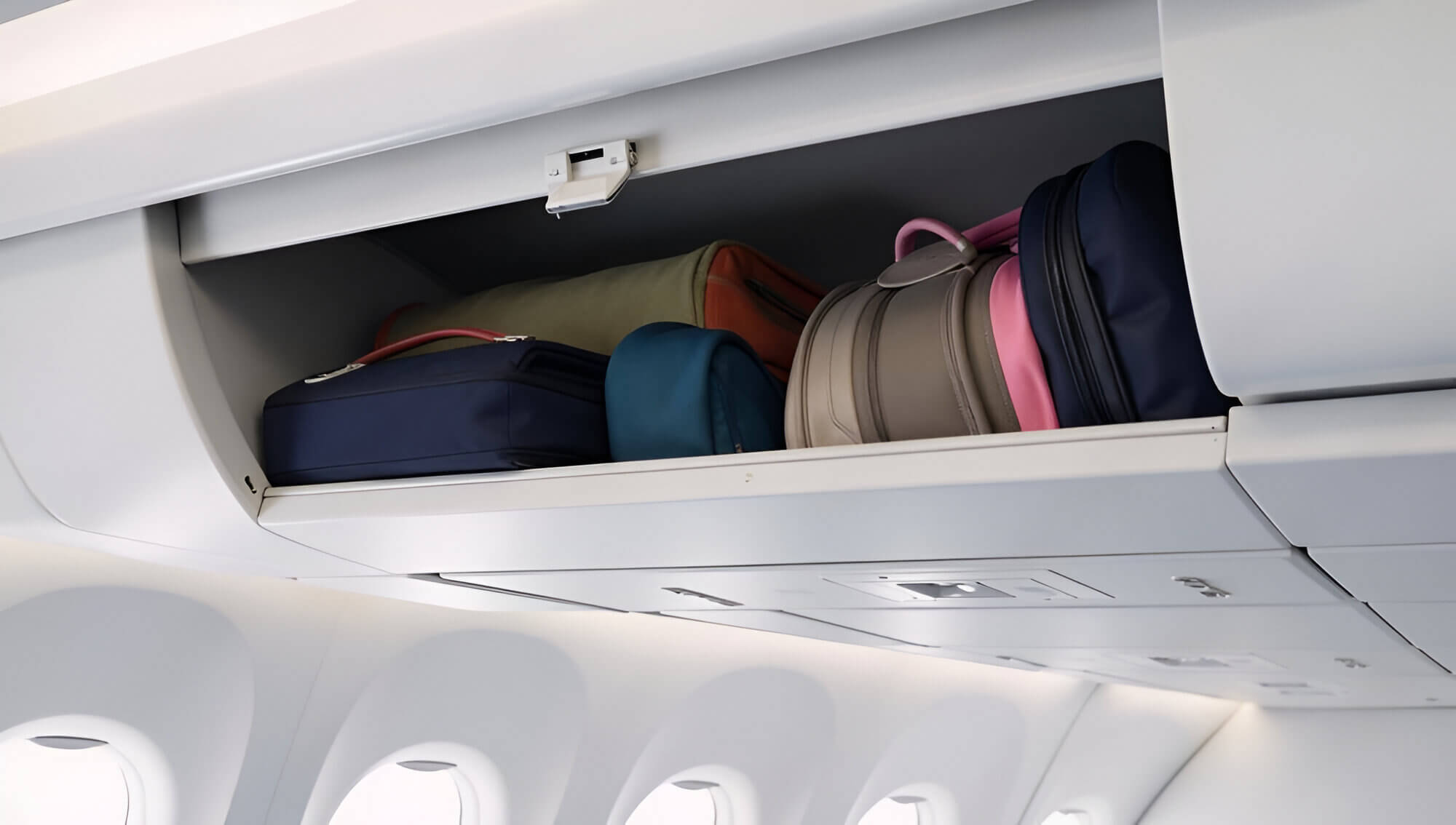 Overhead Compartments: Dirty Hands at Reach
