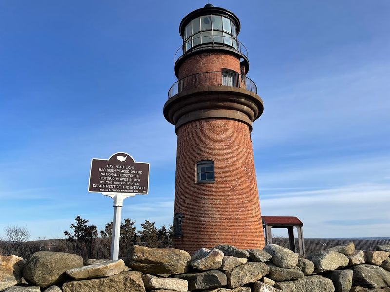 Gay Head Lighthouse and the Colorful Cliffs of Aquinnah