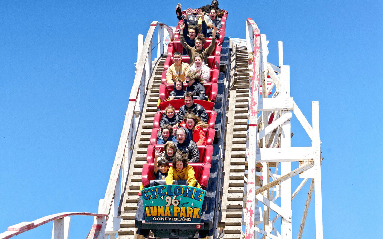 Luna Park at Coney Island in Brooklyn, New York