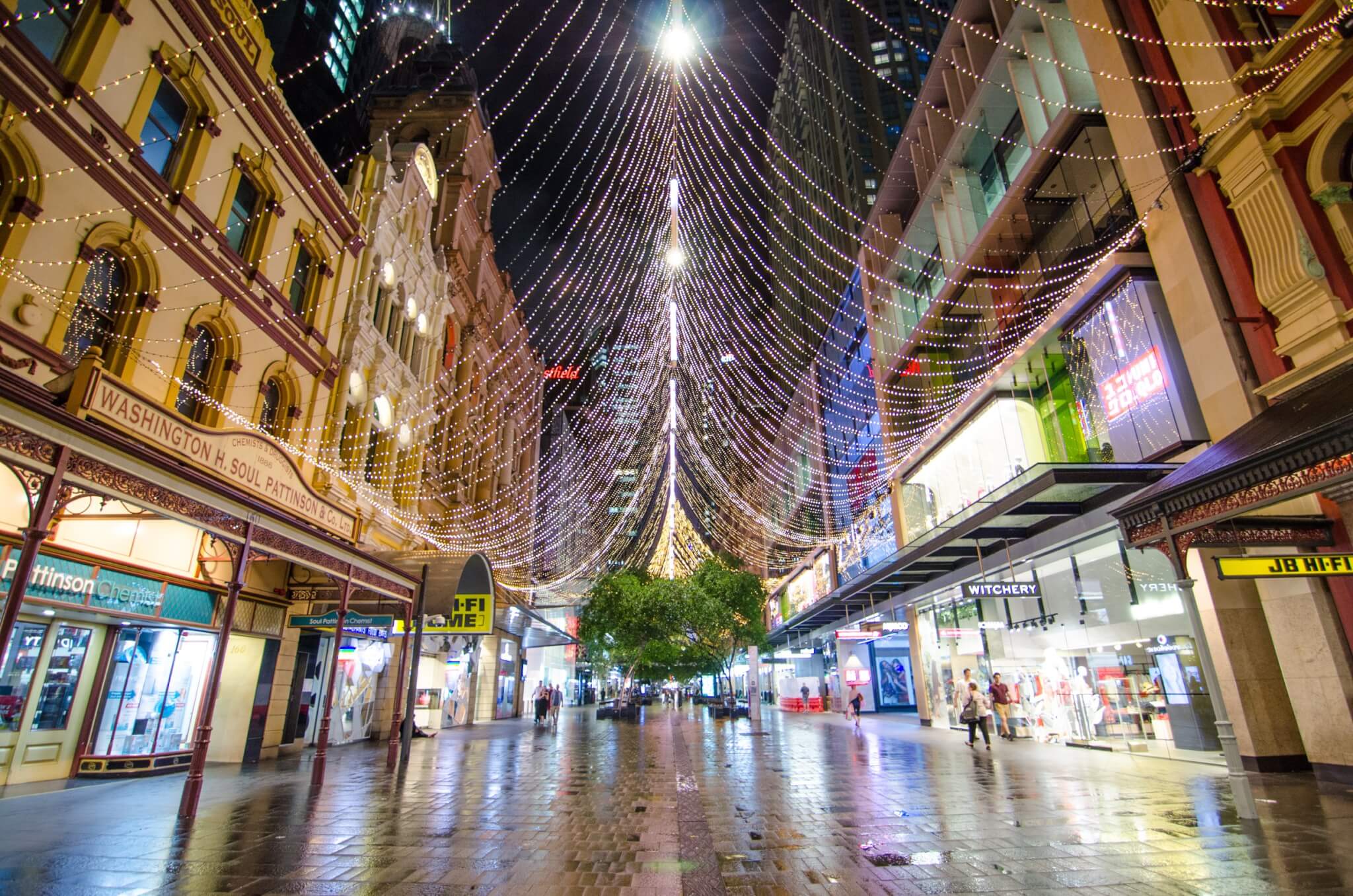 Pitt Street Mall in Sydney’s CBD