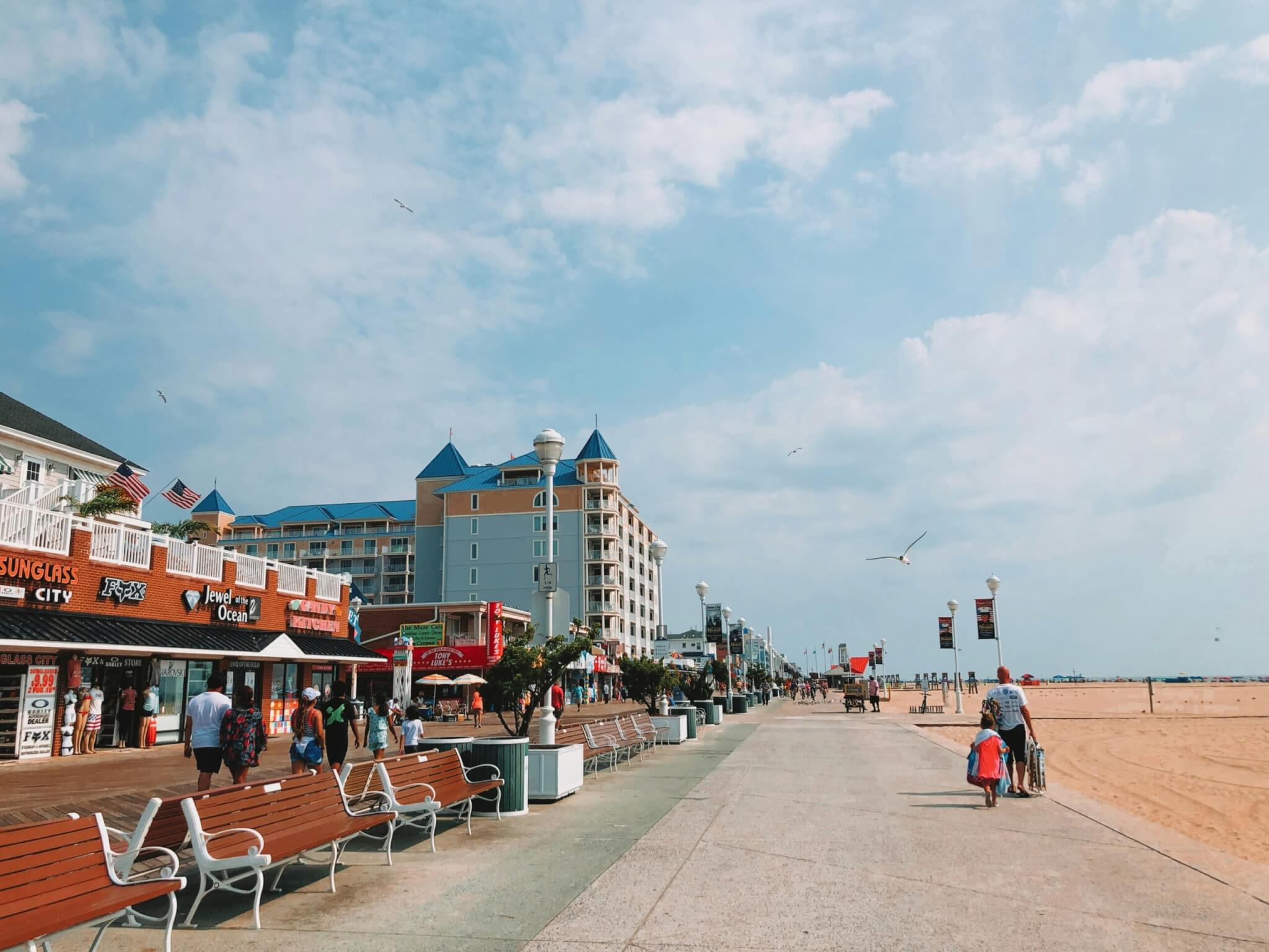 Maryland’s Vibrant Ocean City Boardwalk
