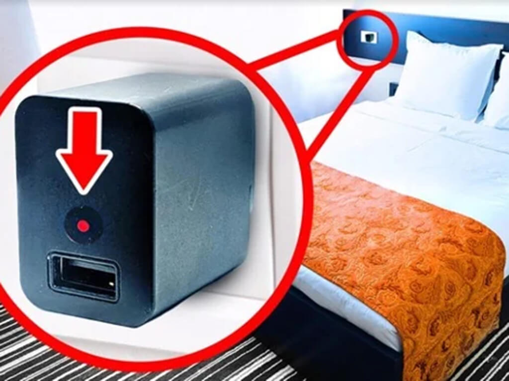 Be Vigilant About Unexpected Chargers in Your Room