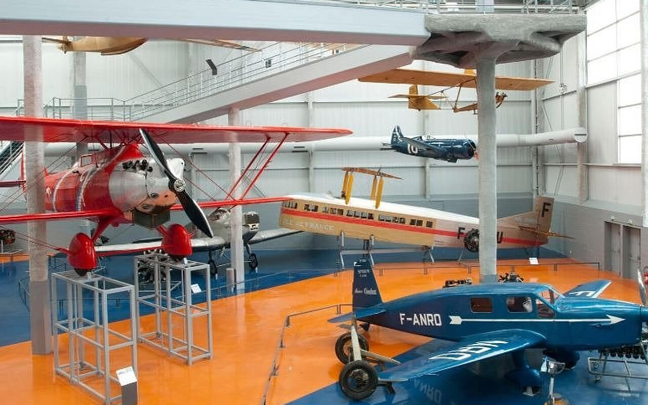 Le Bourget Air and Space Museum near Paris, France