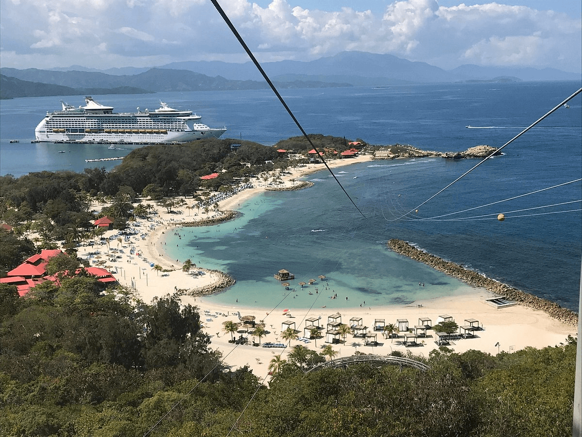 Dragon’s Breath Zip Line on Long Island, The Bahamas