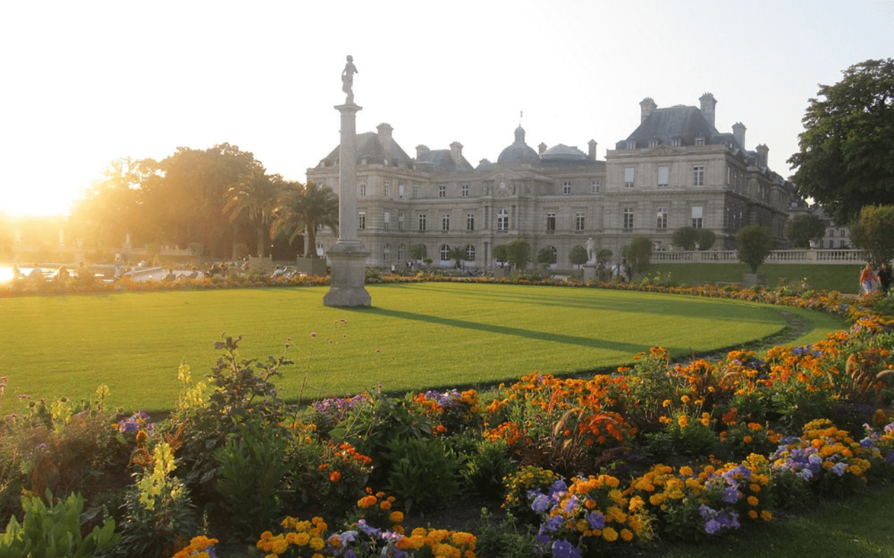 Luxembourg Gardens in Paris