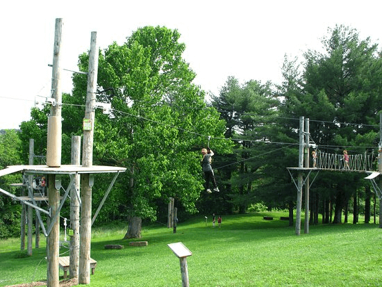 Dragonfly Zip Line in Traverse City, Michigan, USA