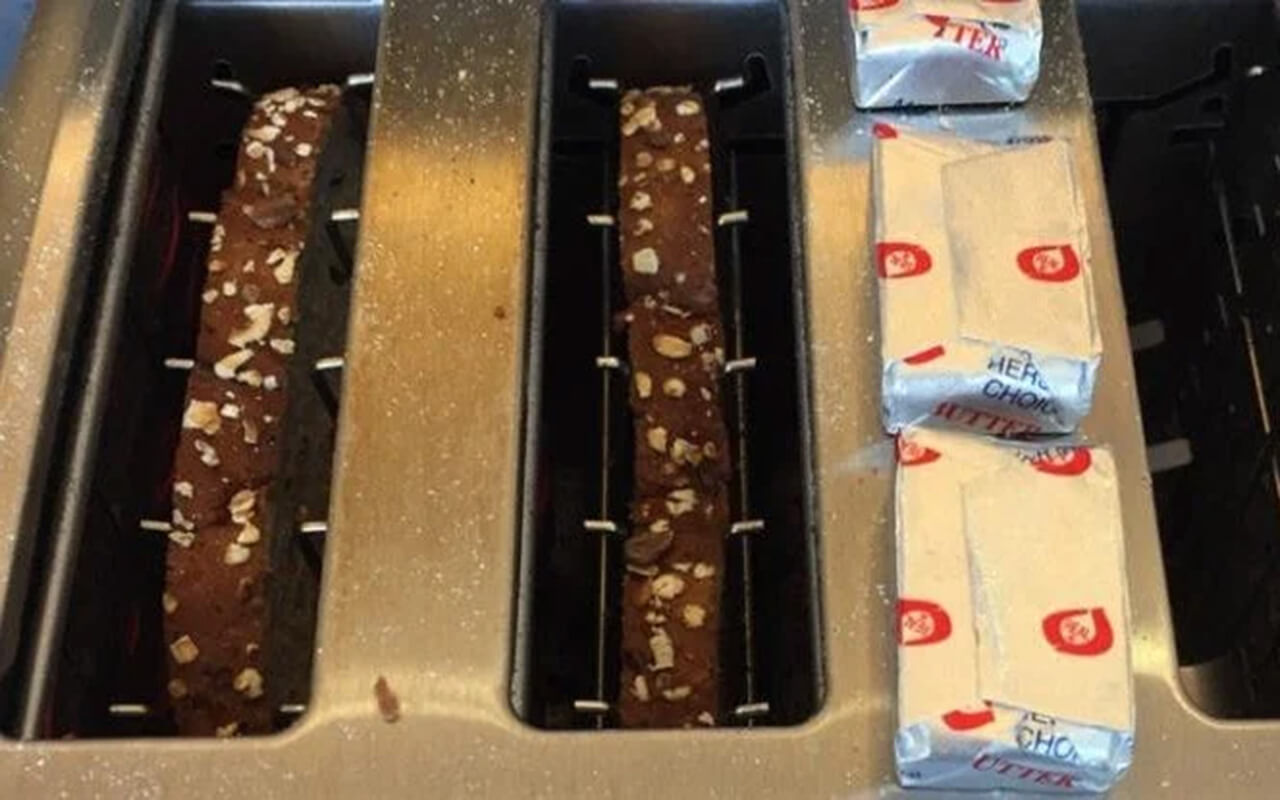 Melt Butter Easily Using the Toaster