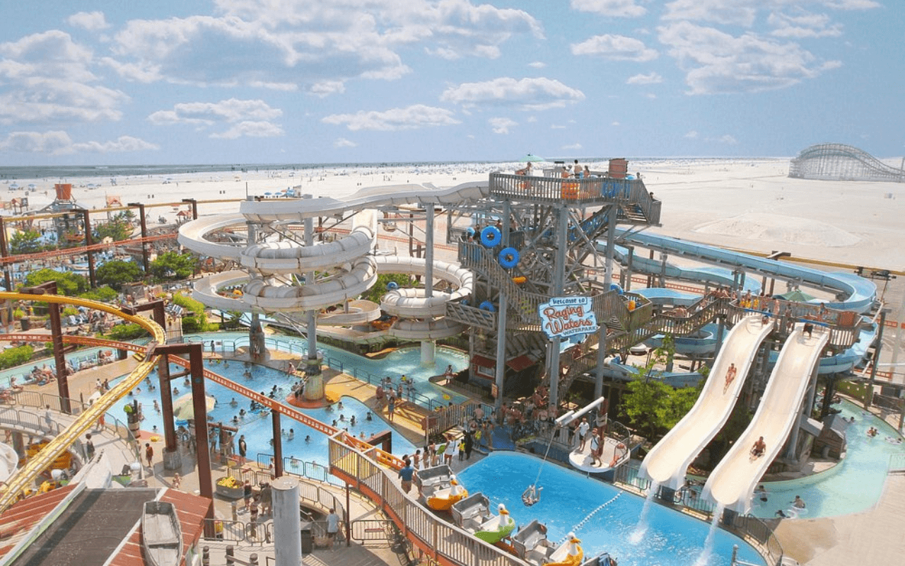 Morey’s Piers & Beachfront Water Parks in Wildwood, New Jersey