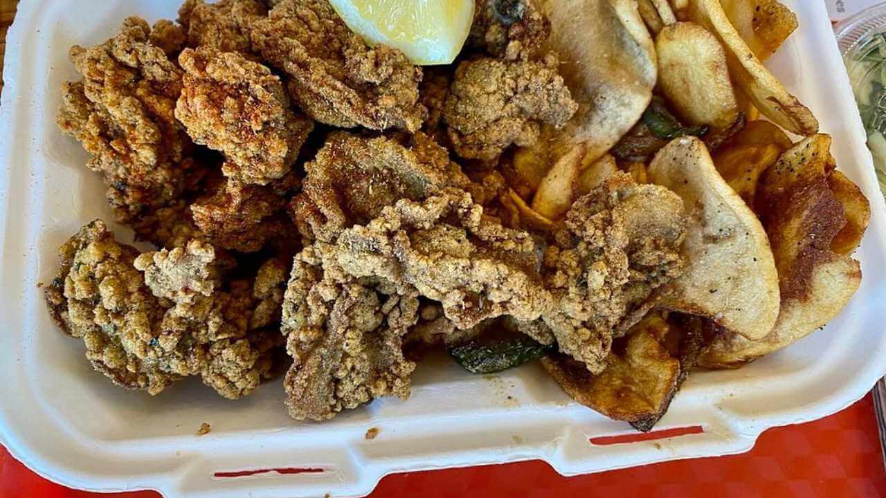 North Carolina’s Seafood Specialty: Fish Sandwich at Saltbox Seafood Joint