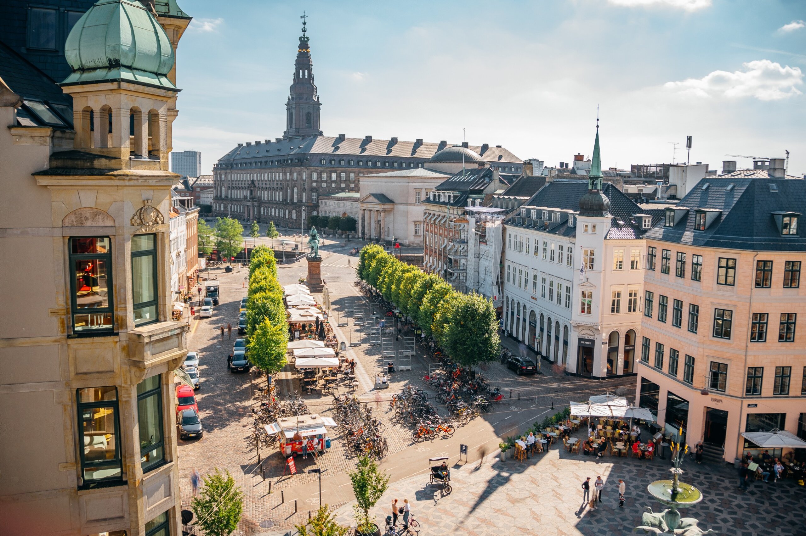 Copenhagen’s Vibrant Strøget Pedestrian Street