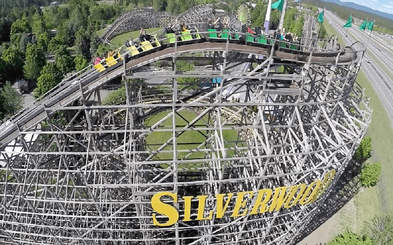 Silverwood Theme Park in Athol, Idaho