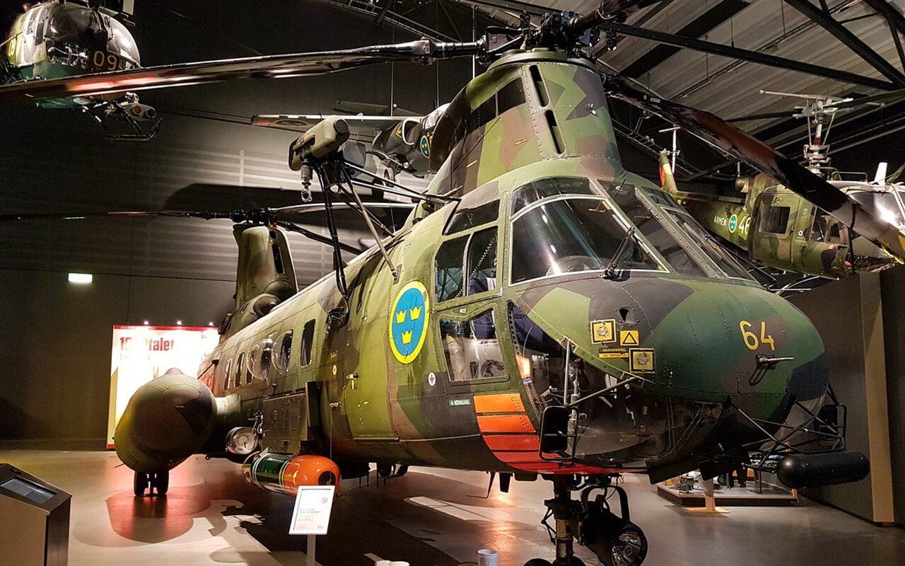 Stockholm’s Air Force Museum in Linköping, Sweden