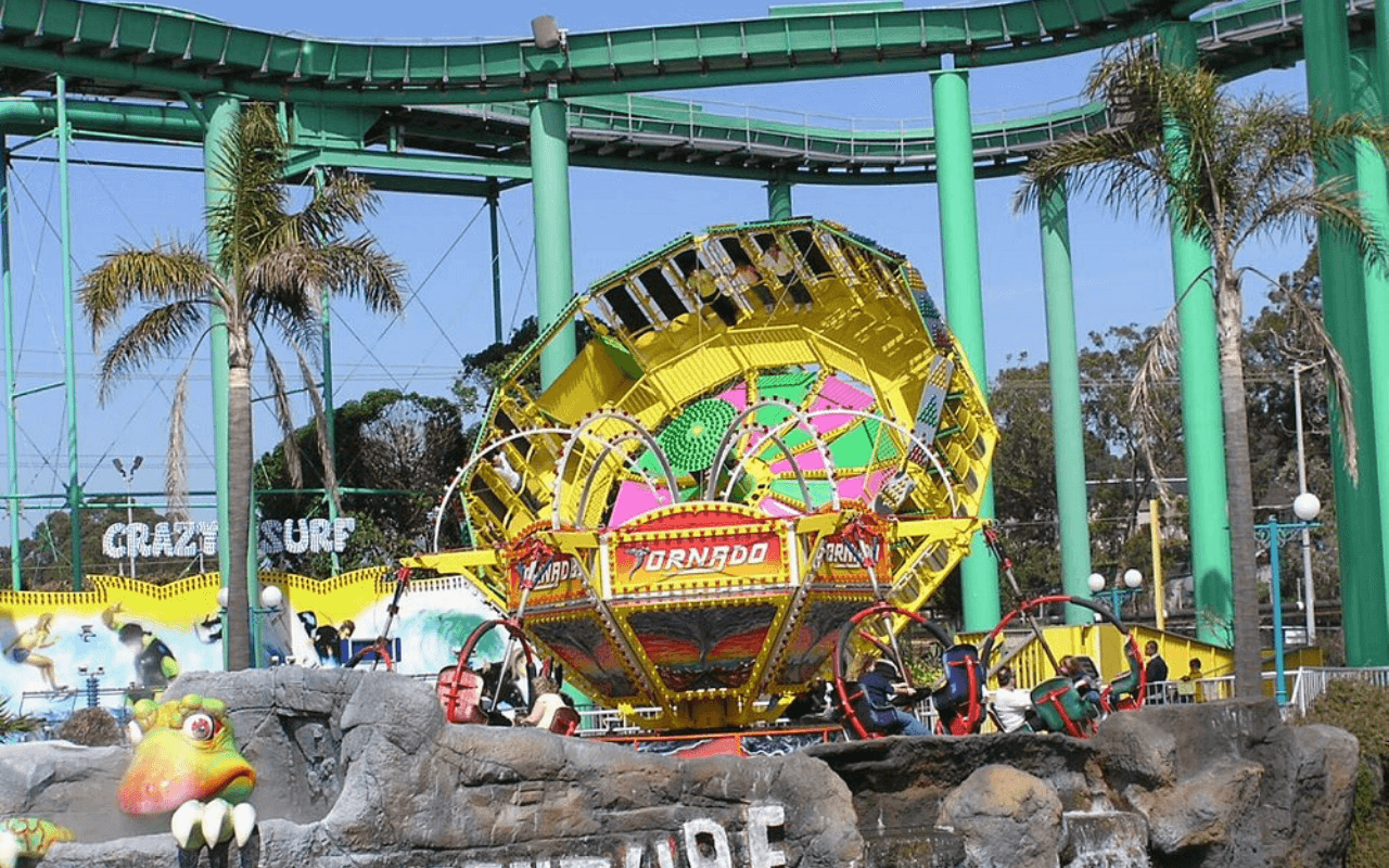 Santa Cruz Beach Boardwalk in Santa Cruz, California