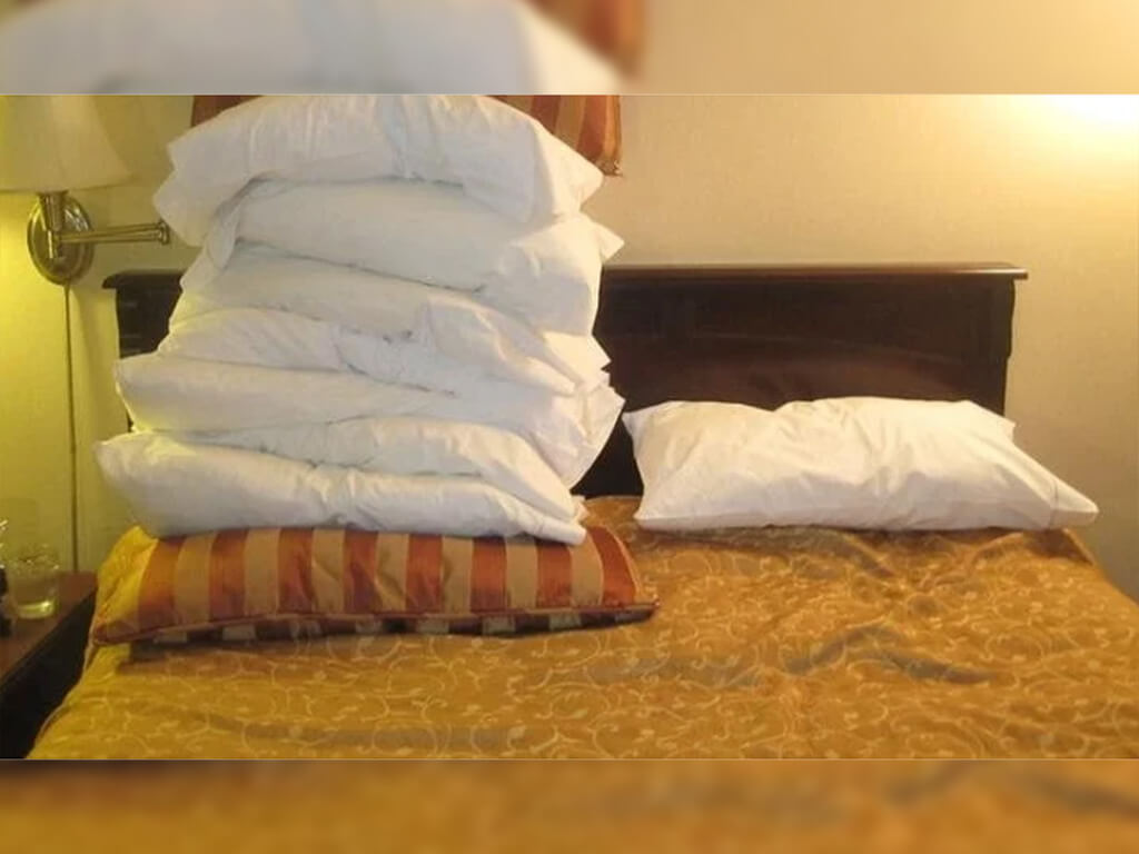 Adjust Your Pillow Height with Towels