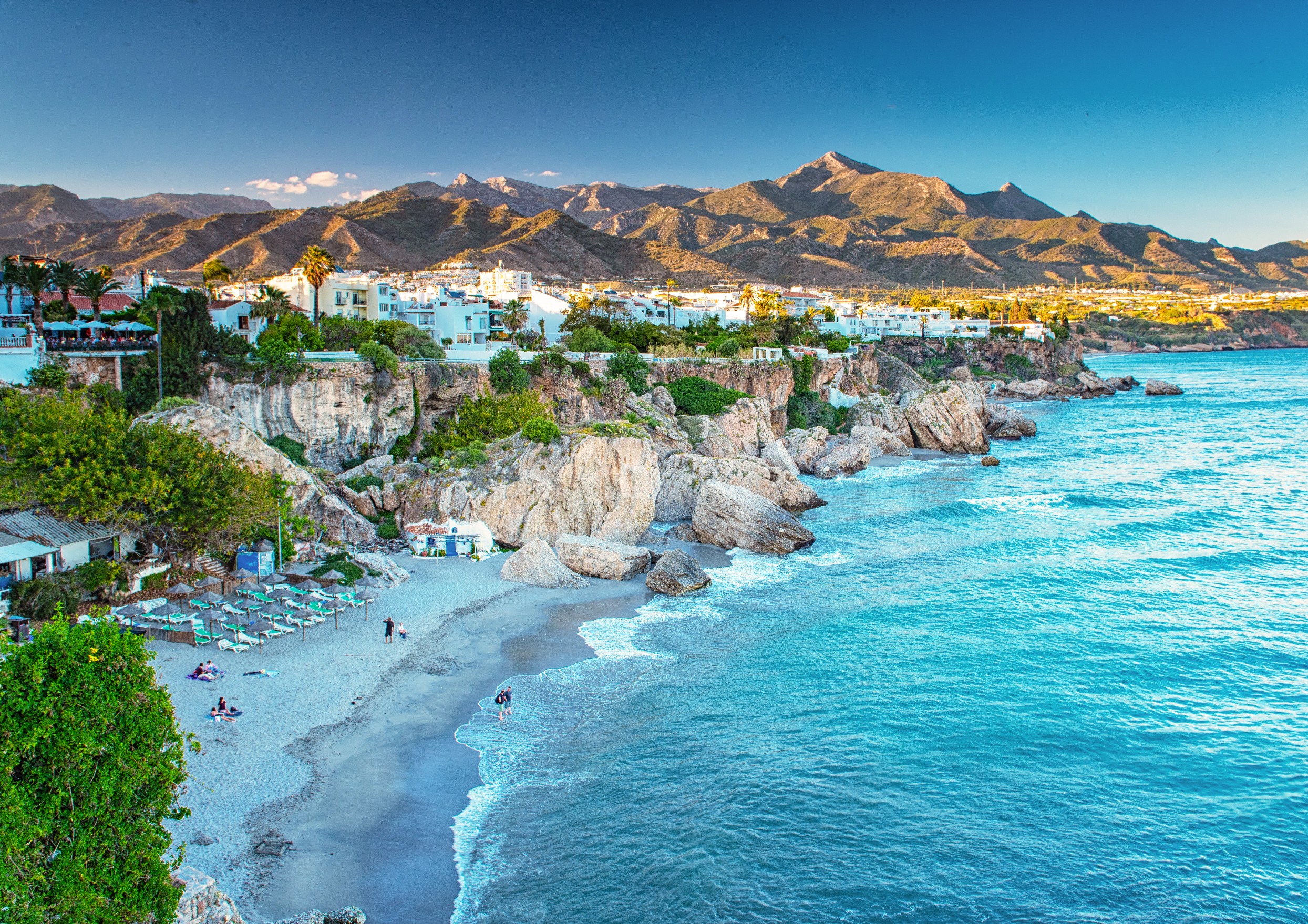 Relax on Nerja’s Stunning Beaches Near Malaga