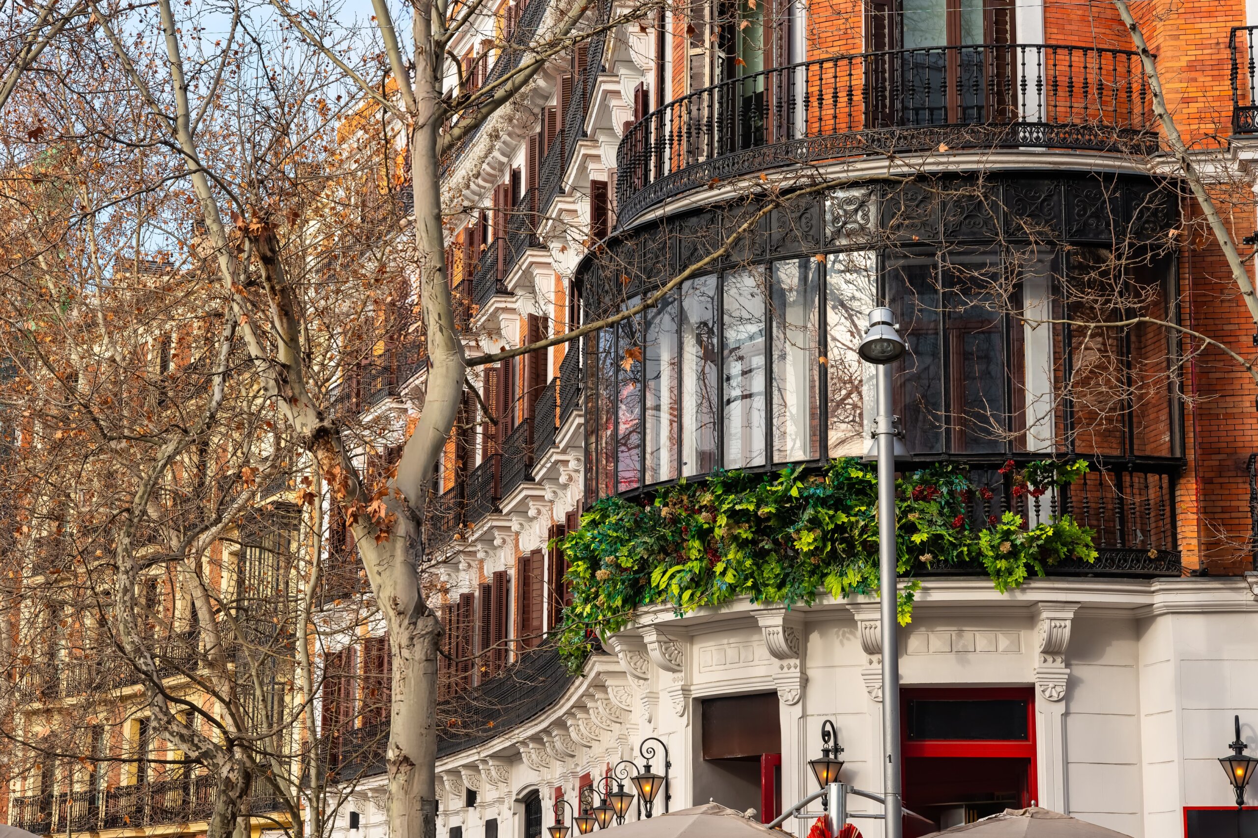 Calle de Serrano in Madrid’s Upscale Salamanca Neighborhood