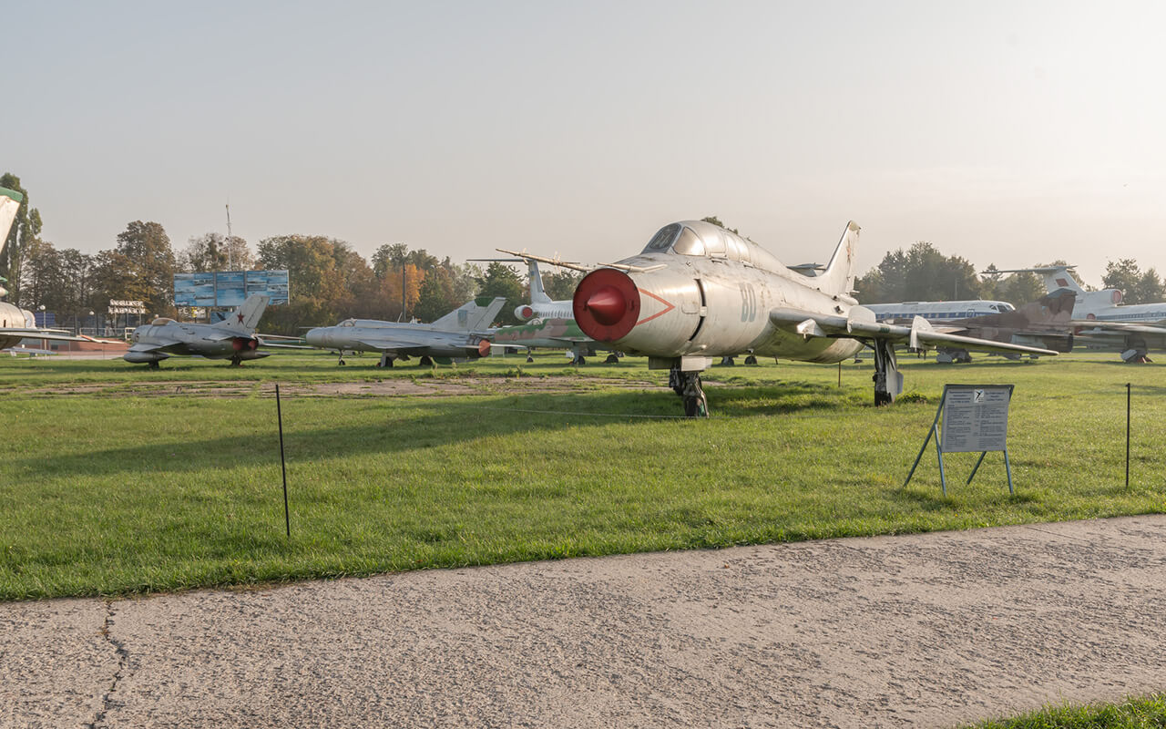Oleg Antonov State Aviation Museum in Kyiv, Ukraine