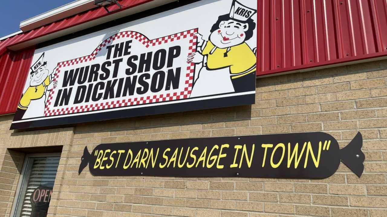 North Dakota’s German Heritage: Bratwurst Sandwich at The Wurst Shop