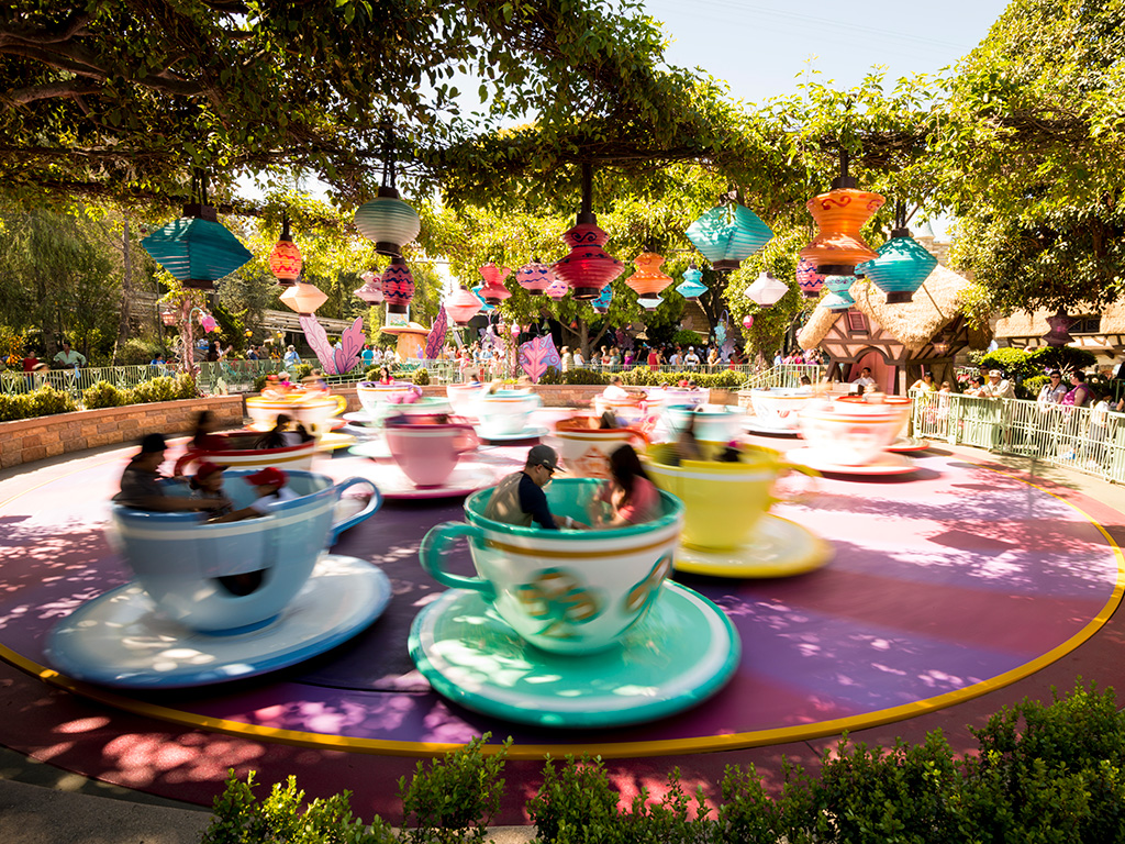 Control Your Spin on the Teacups