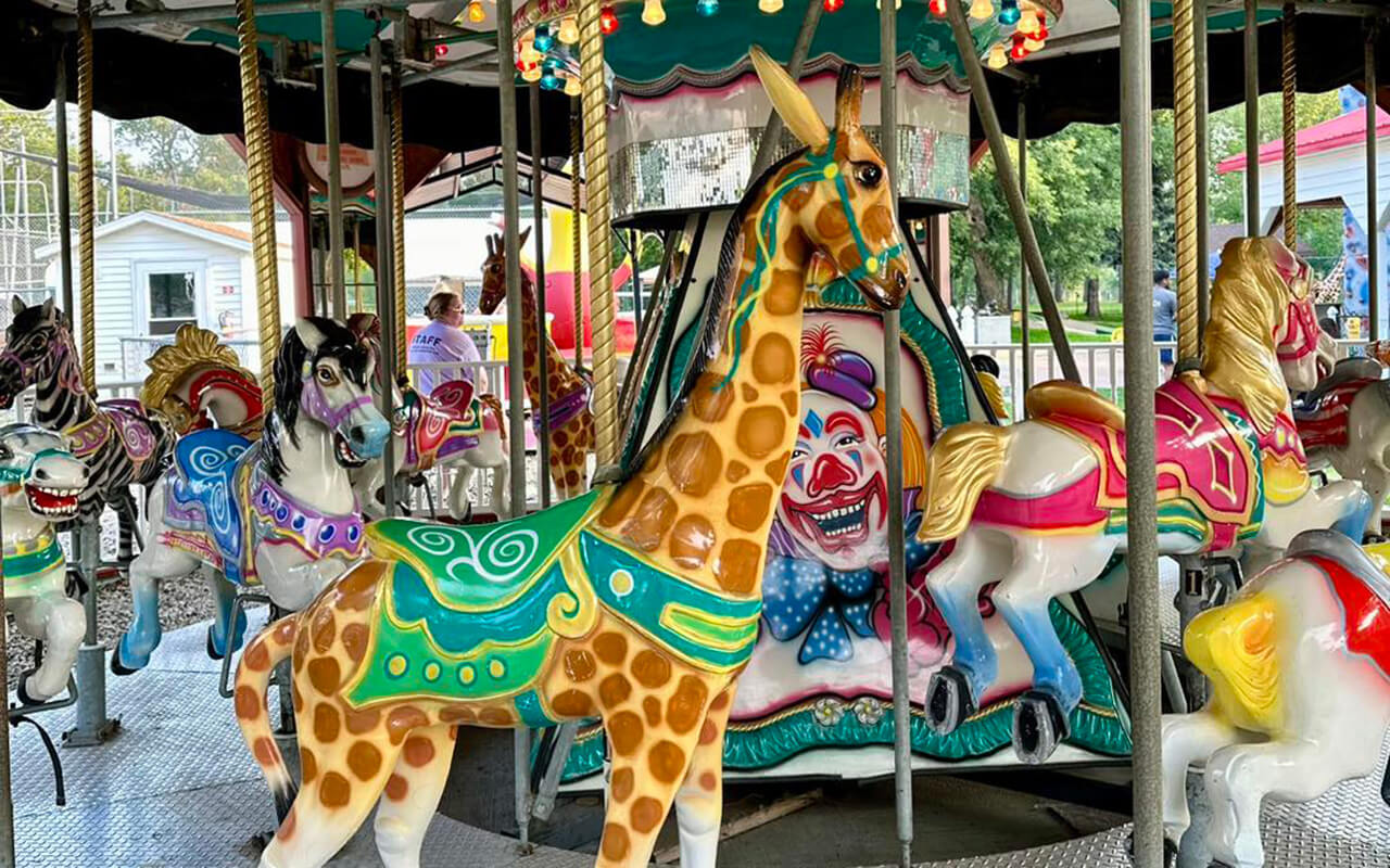 Super Slide Amusement Park in Bismarck, North Dakota