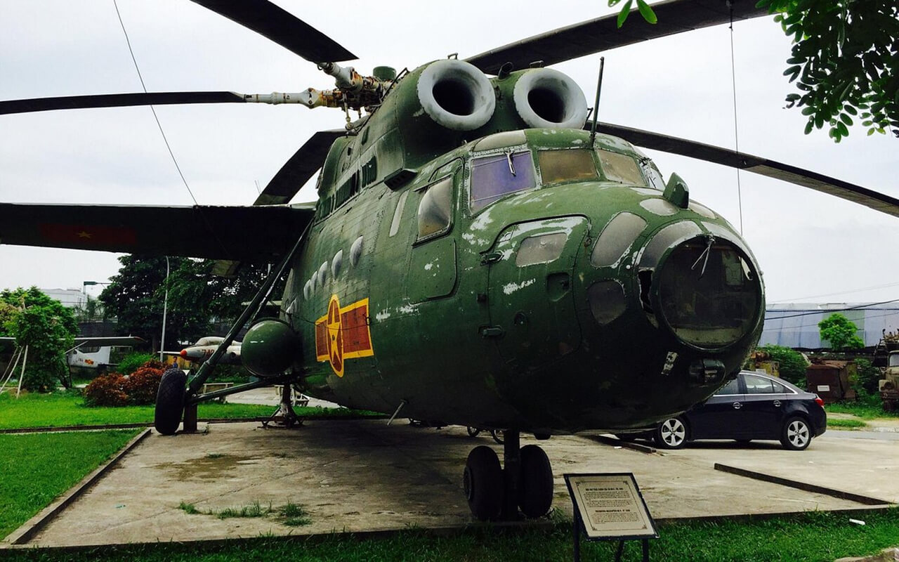 Vietnam People’s Air Force Museum in Hanoi, Vietnam