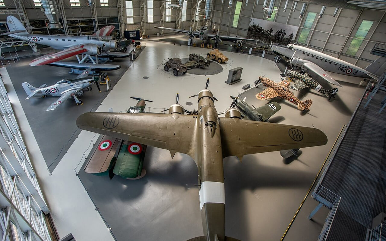 Italian Air Force Museum at Vigna di Valle, Italy