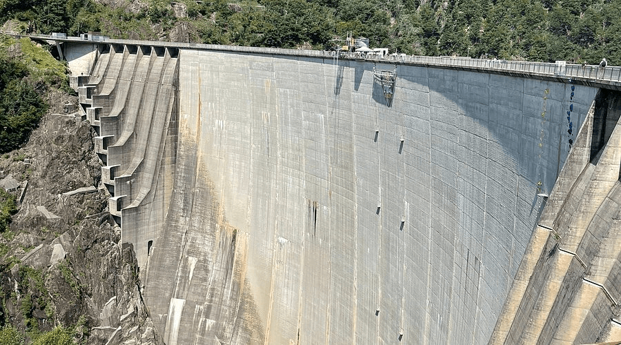 Verzasca Dam Zip Line in Switzerland